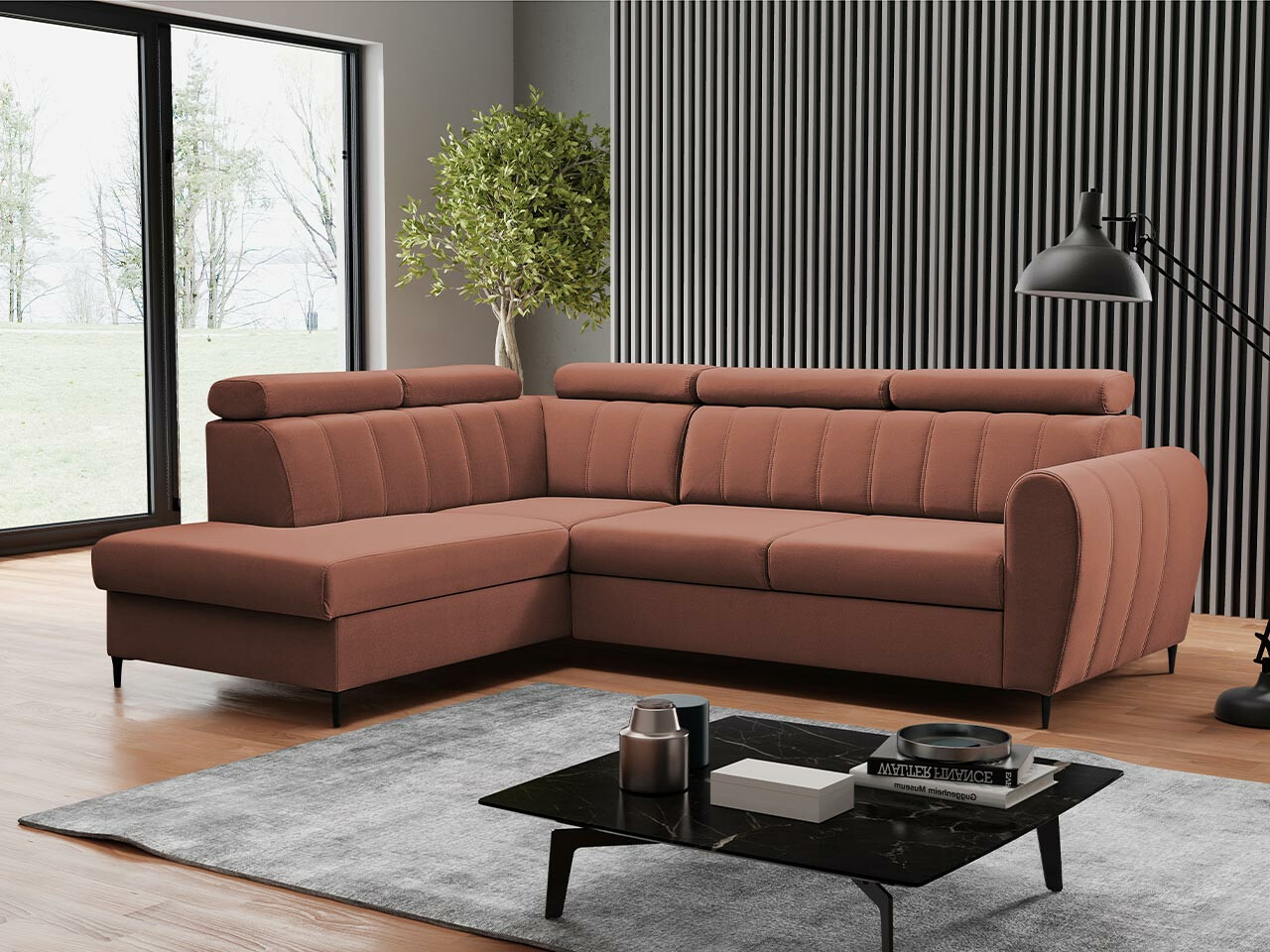 Hjørnesofa Temple 125 (Kronos 29)