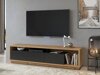 TV-bord Austin 357 (Wotan eg + Mat sort)