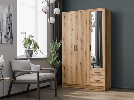 Garderobeskab Orlando 222 (Lys eg)