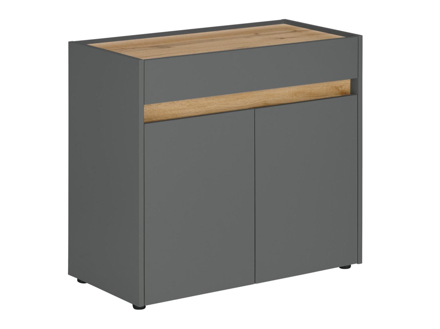 Kommode Elbsori 110 (Antracit + Wotan eg)
