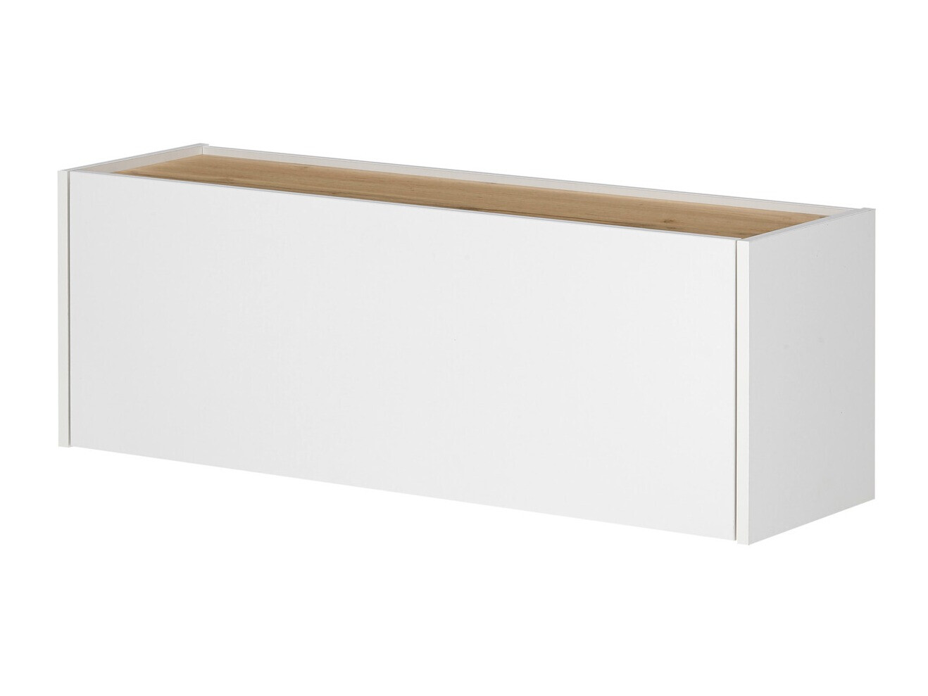 Skrivebord Elbsori 107 (Hvid + Wotan eg)