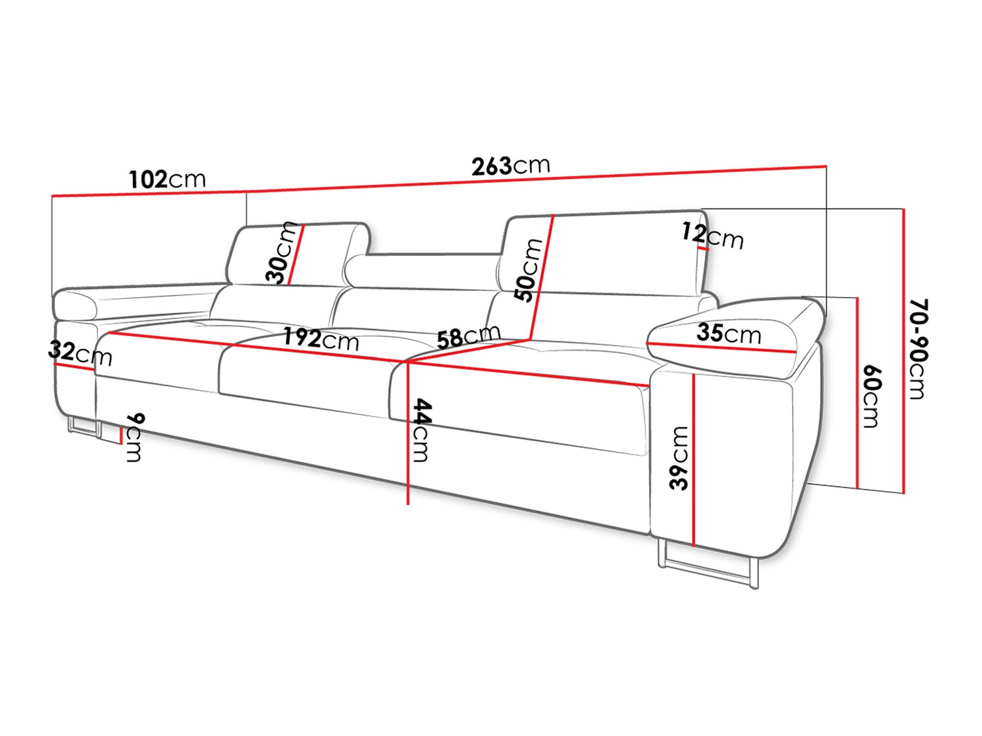 Sofa Comfivo Eliferu 104 (Manila 35)