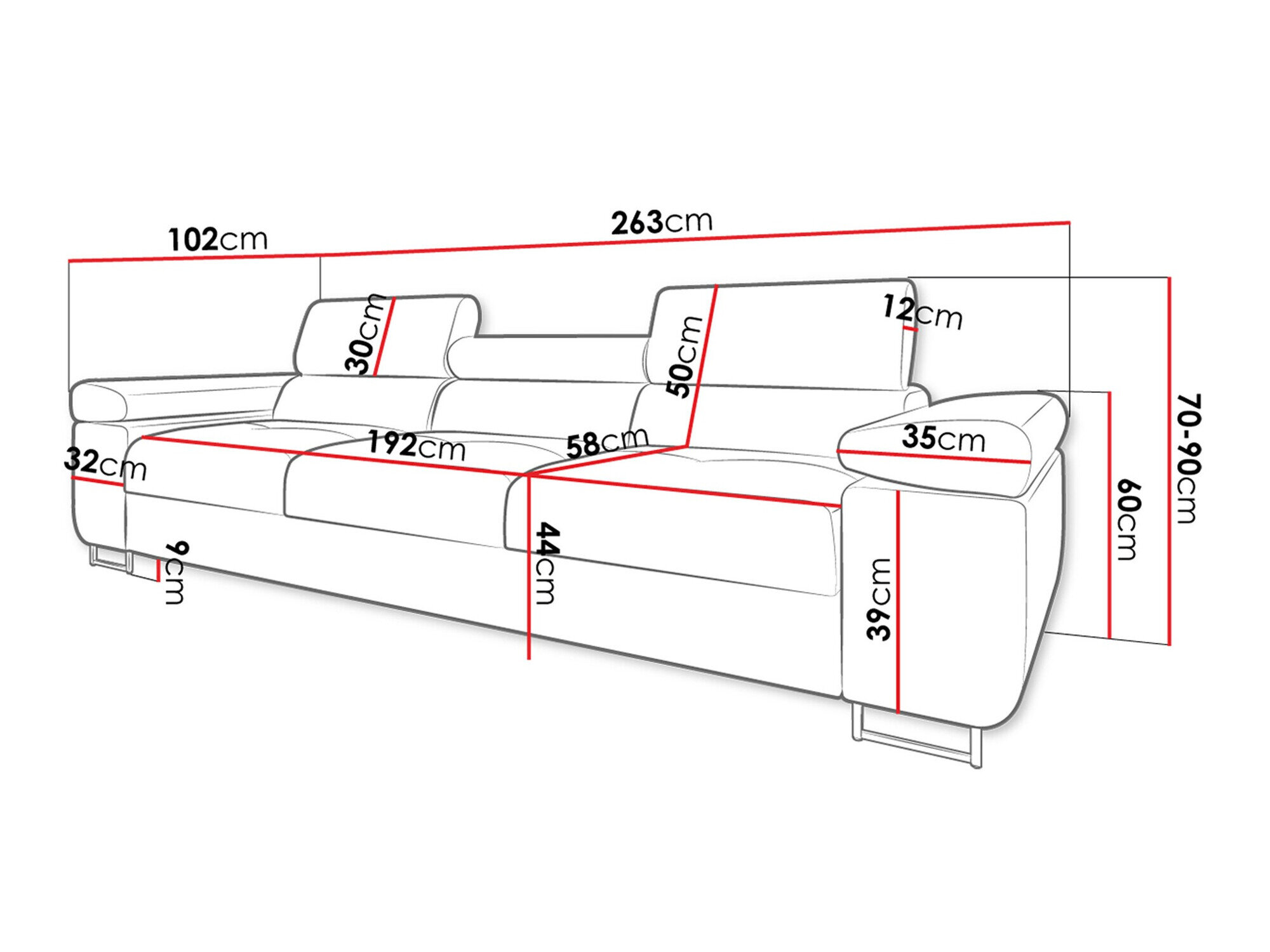 Sofa Comfivo Eliferu 104 (Poso 14)