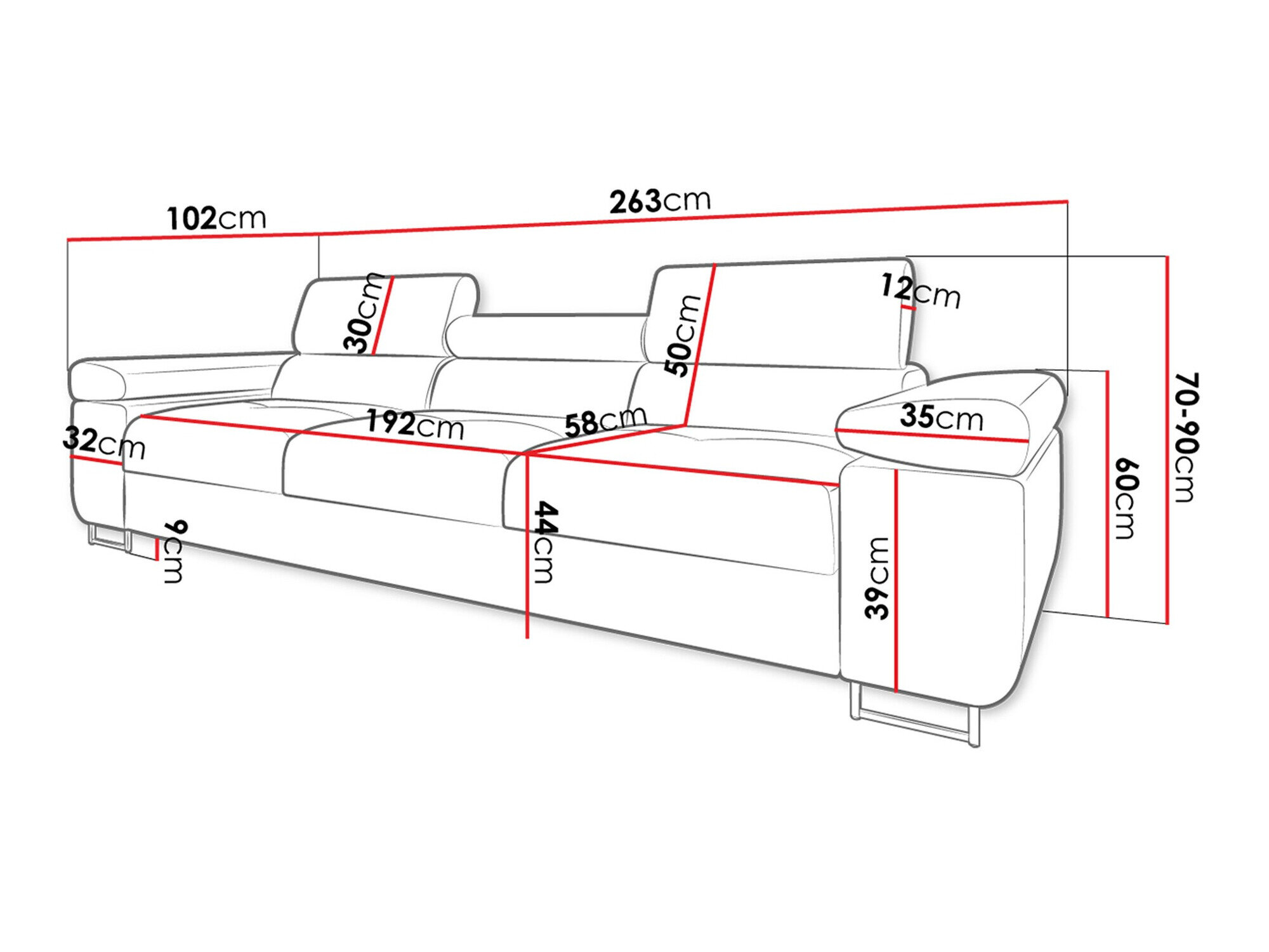Sofa Comfivo Eliferu 104 (Poso 39)