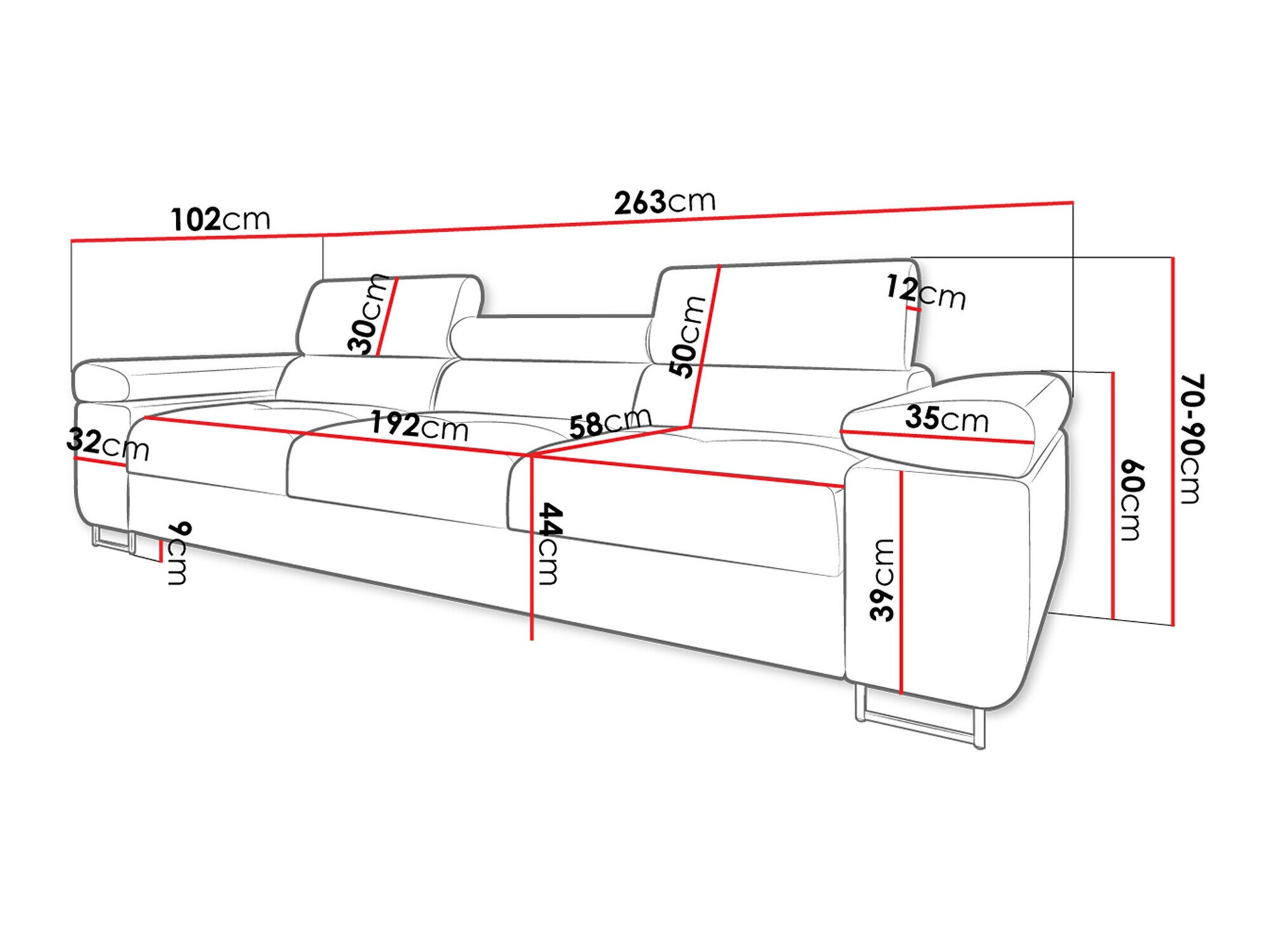 Sofa Comfivo Eliferu 104 (Poso 47)
