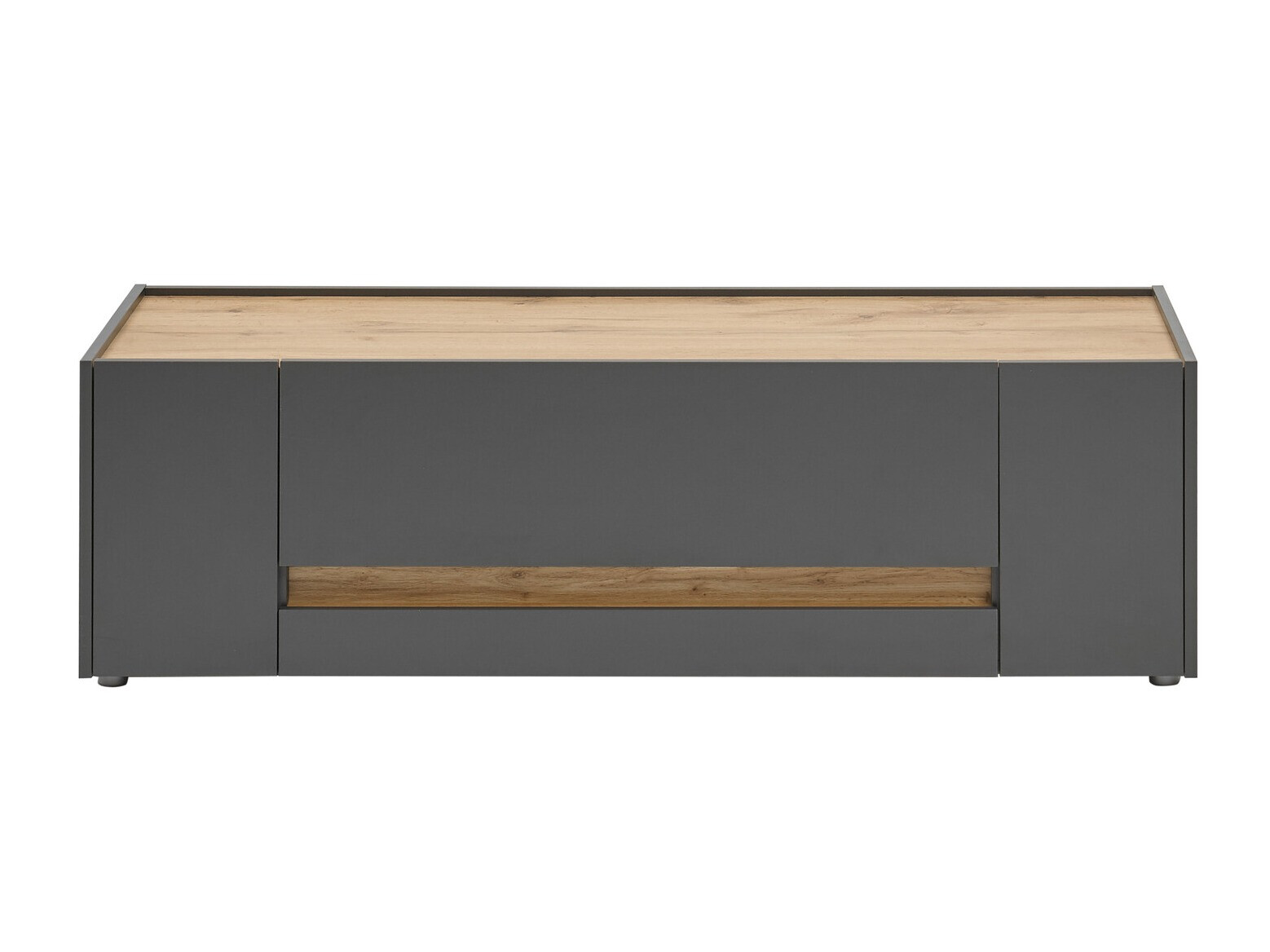 TV-bord Elbsori 114 (Antracit + Wotan eg)