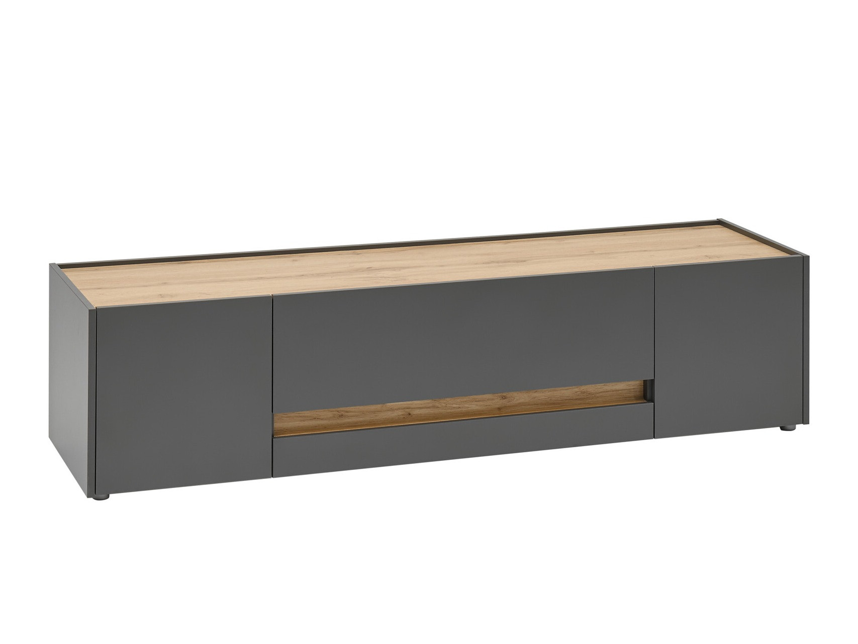 TV-bord Elbsori 115 (Antracit + Wotan eg)