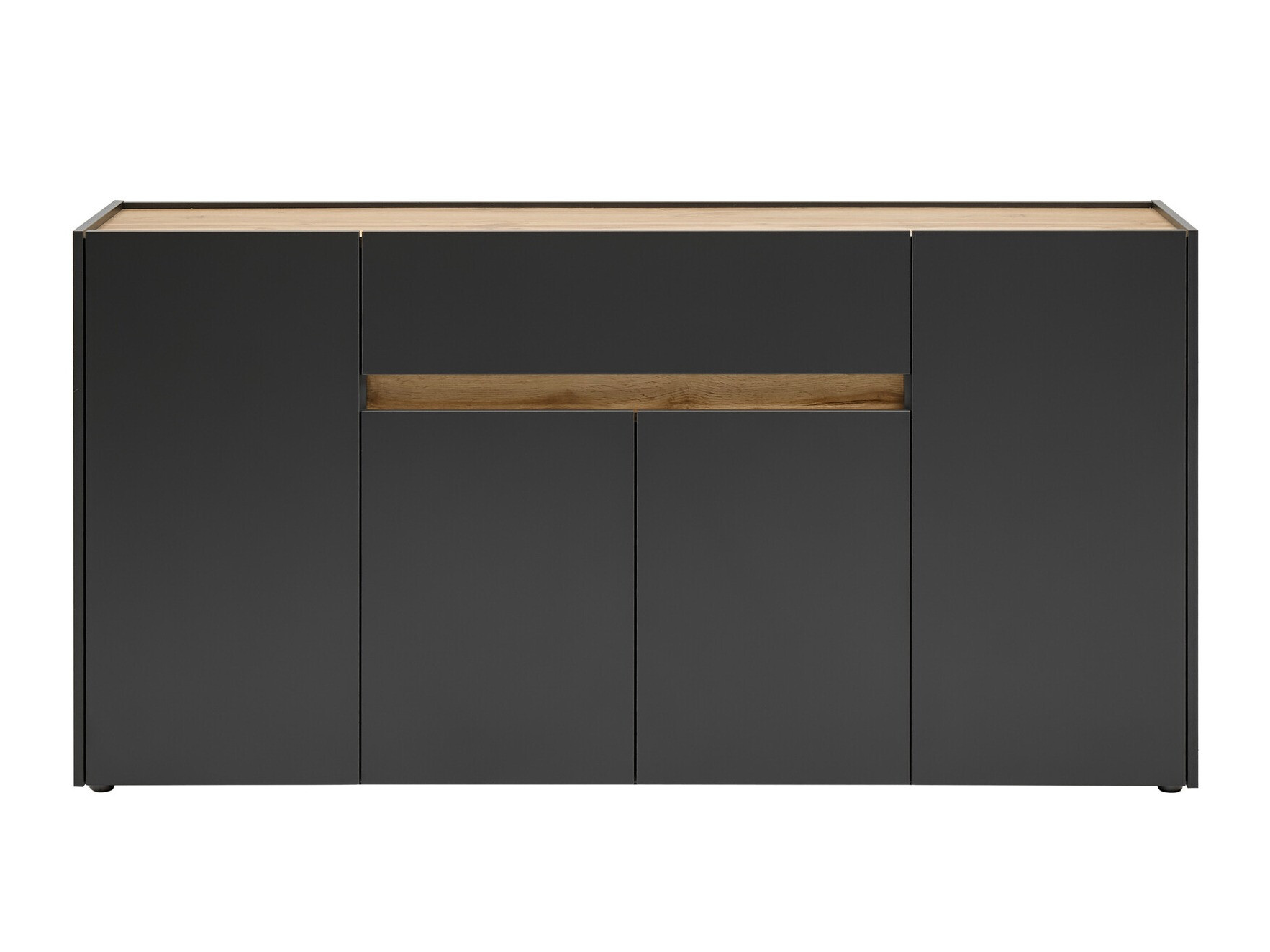 Kommode Elbsori 117 (Antracit + Wotan eg)