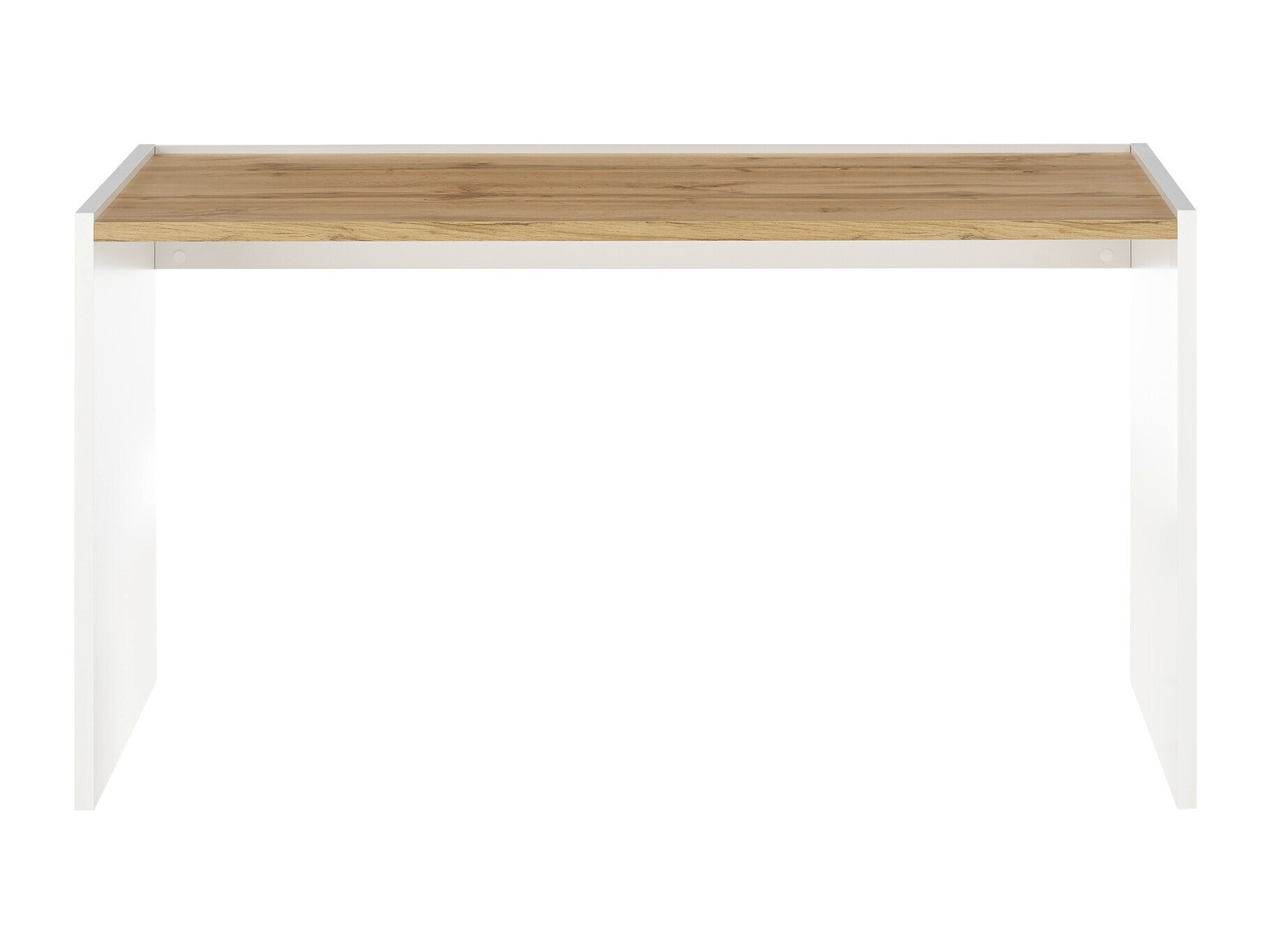 Skrivebord Elbsori 119 (Hvid + Wotan eg)