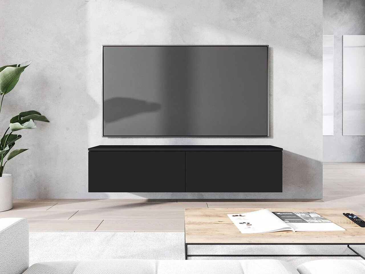 TV-bord Scientia (Grafit)