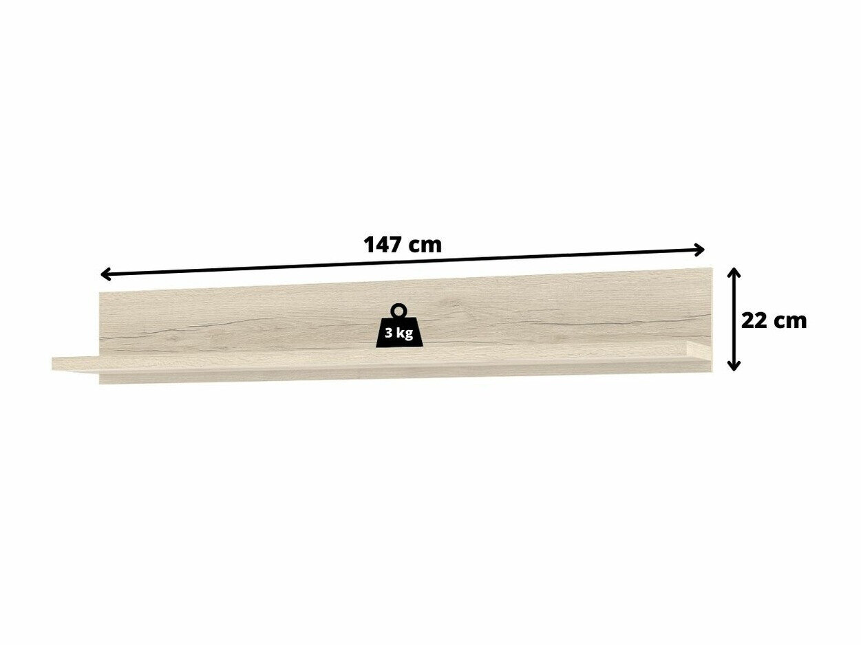 Vægreol Tornua 100 (Mørk gran)