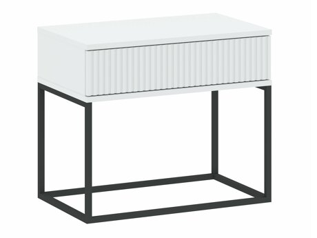 Sengebord Bristol 190 (Hvid)