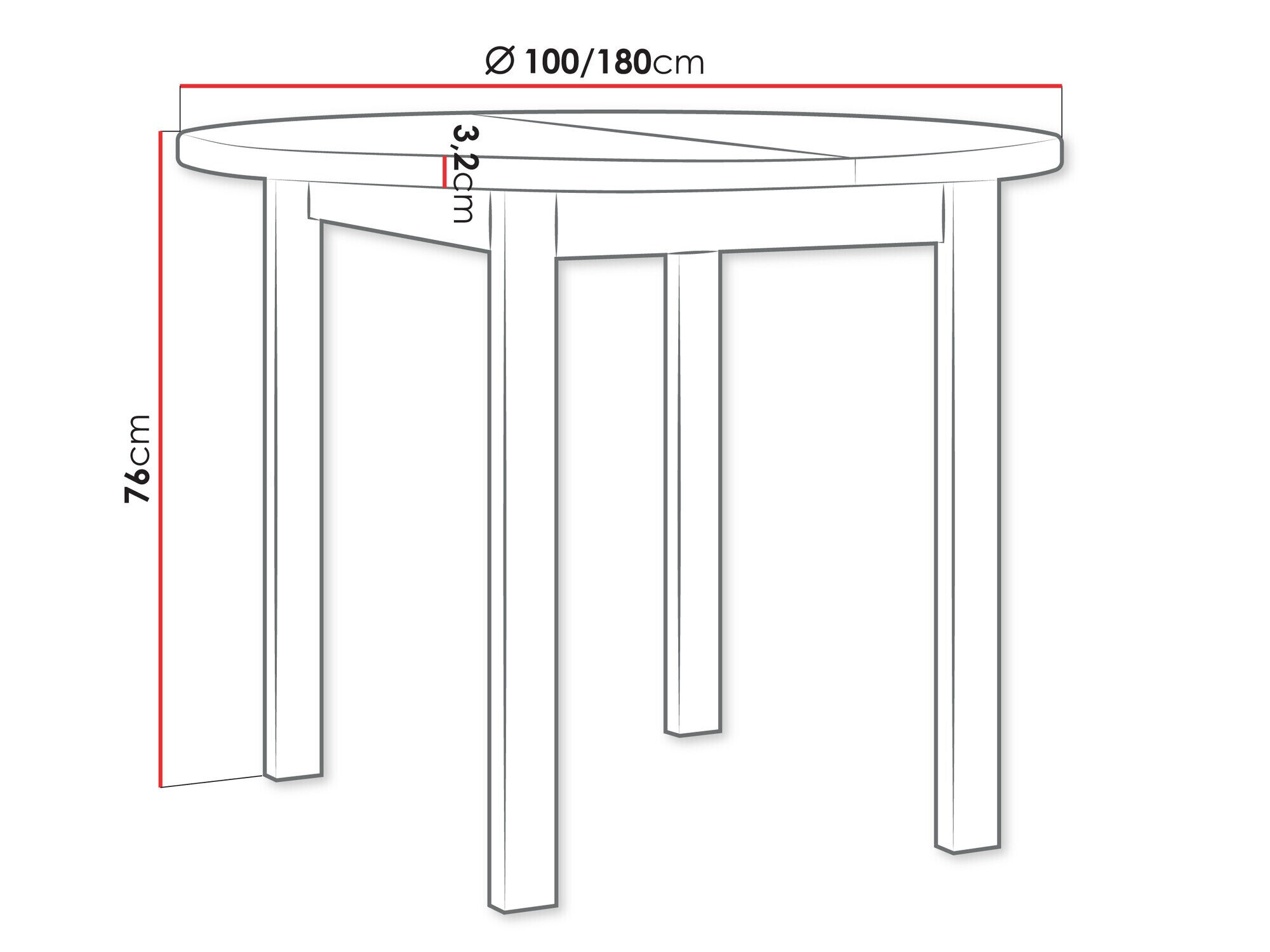 Bord Victorville 357 (Sonoma eg)