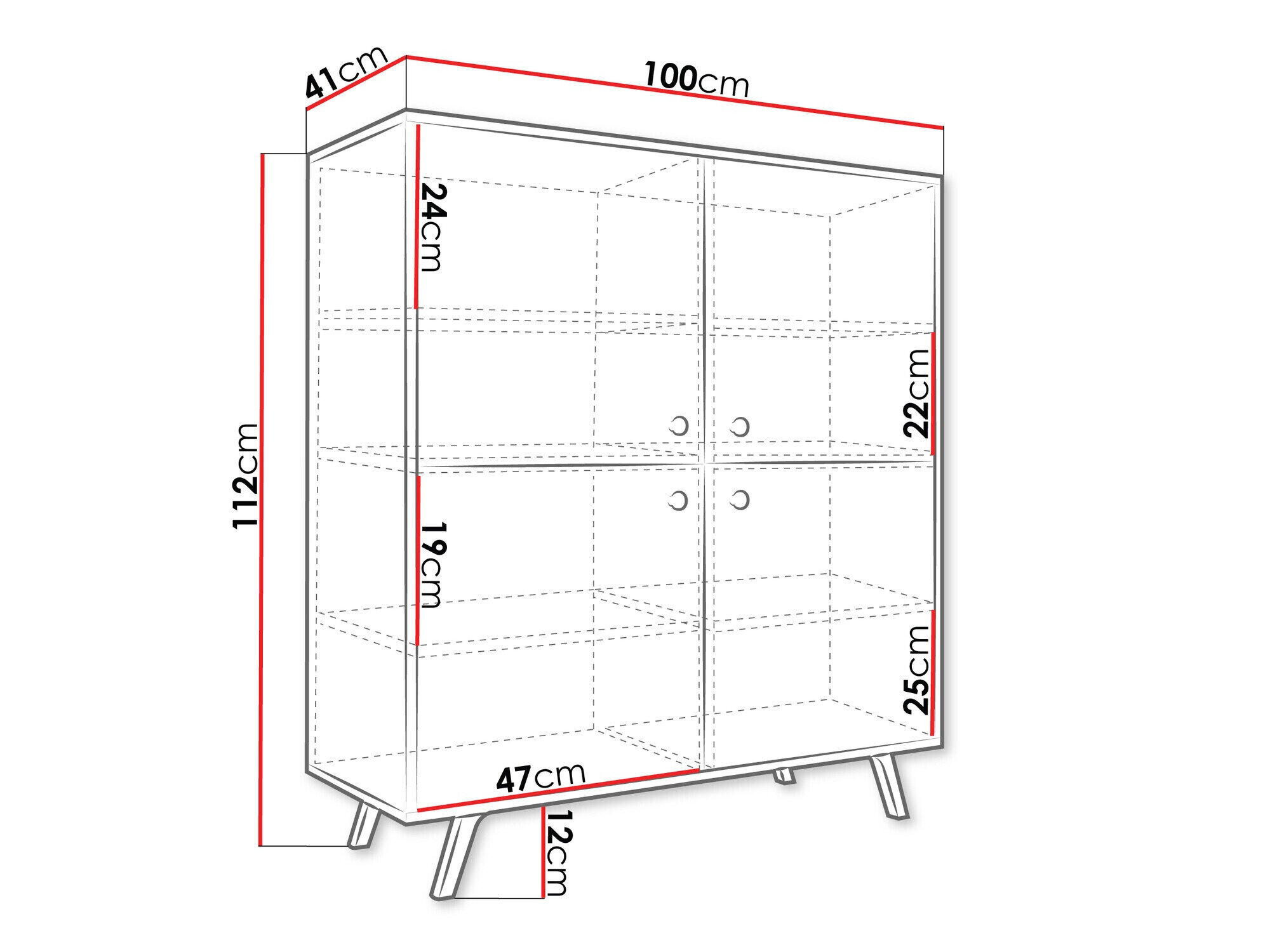 Skænk Monfera 103 (Hvid)
