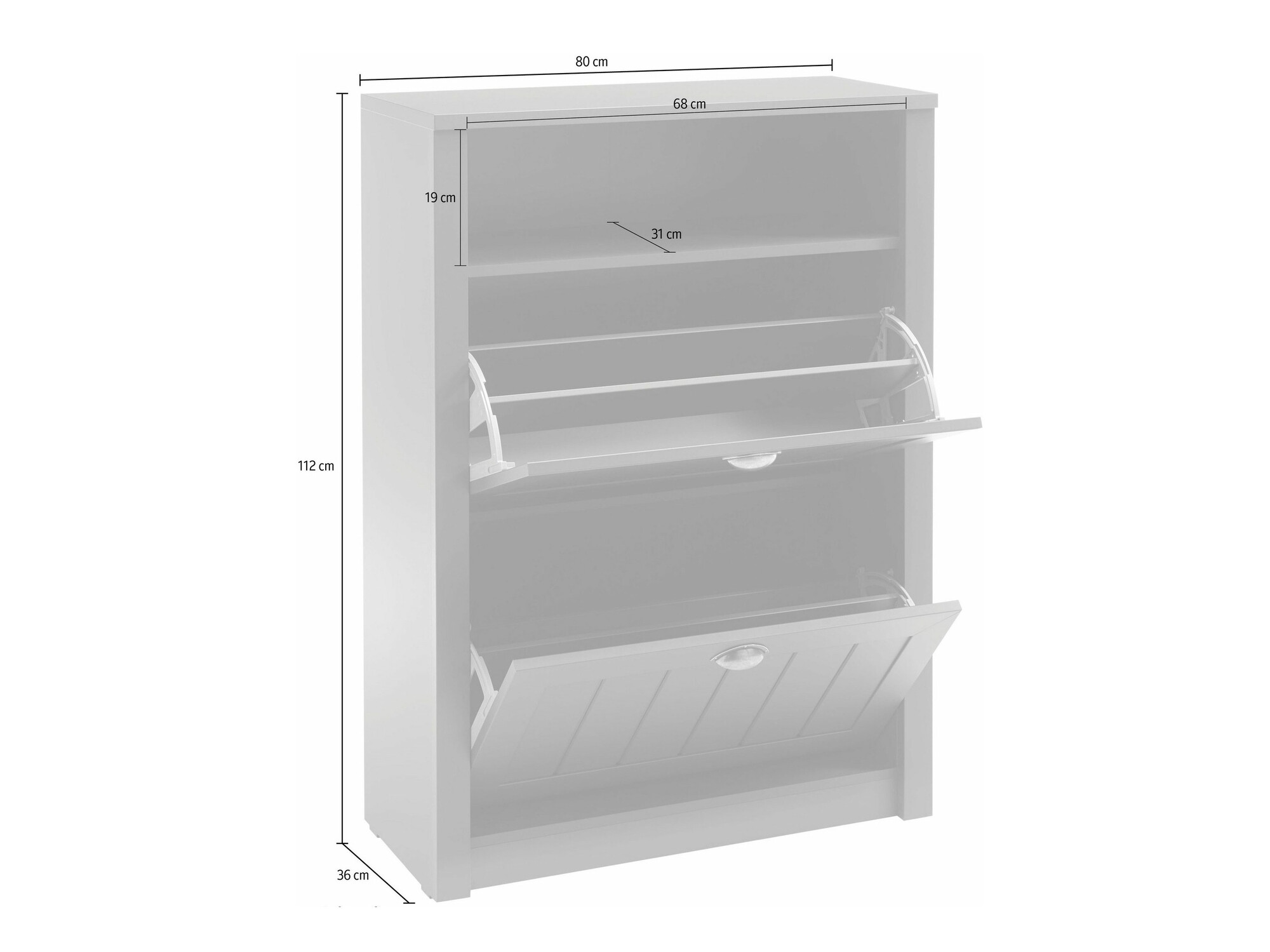 Skoskab Evalira 120