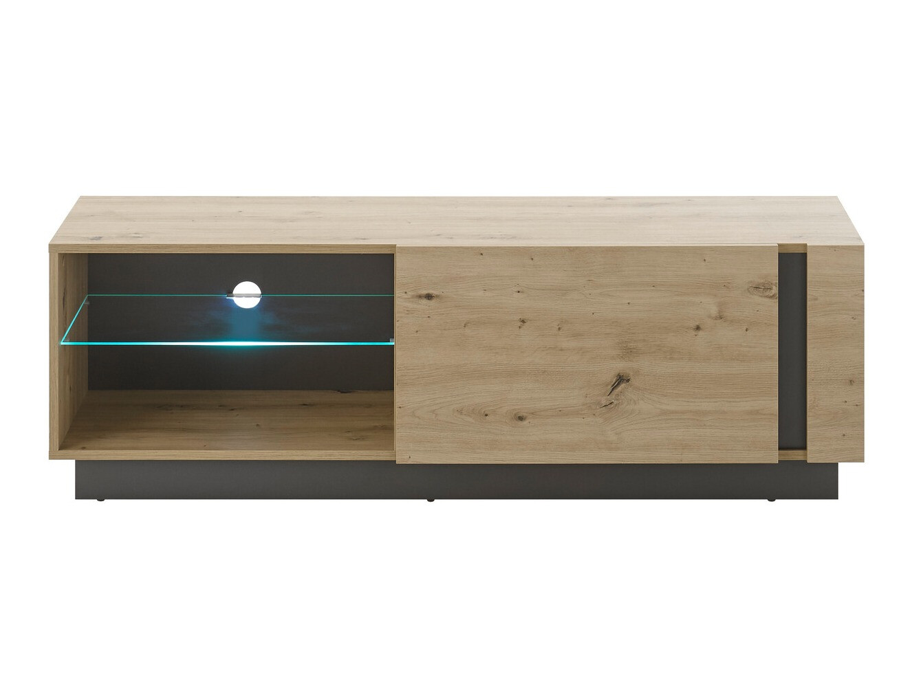 TV-bord Veropho 102 (Artisan eg + Grafit)