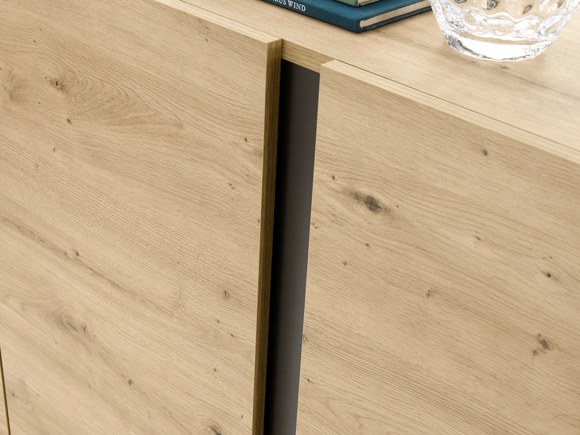 TV-bord Veropho 102 (Artisan eg + Grafit)