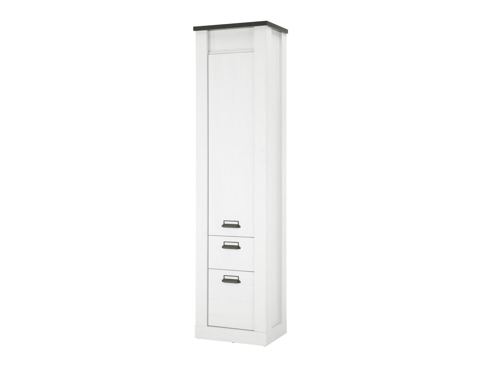 Reol Cirtale 115 (Antracit + Bleget fyrretræ)