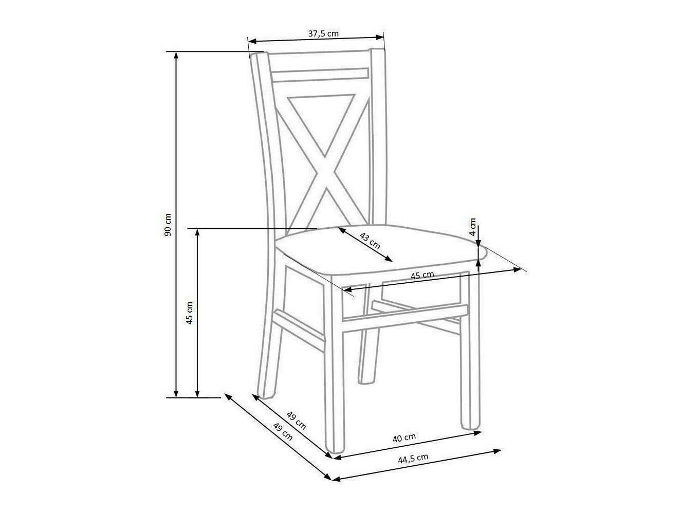 Spisestuesæt Houston 803