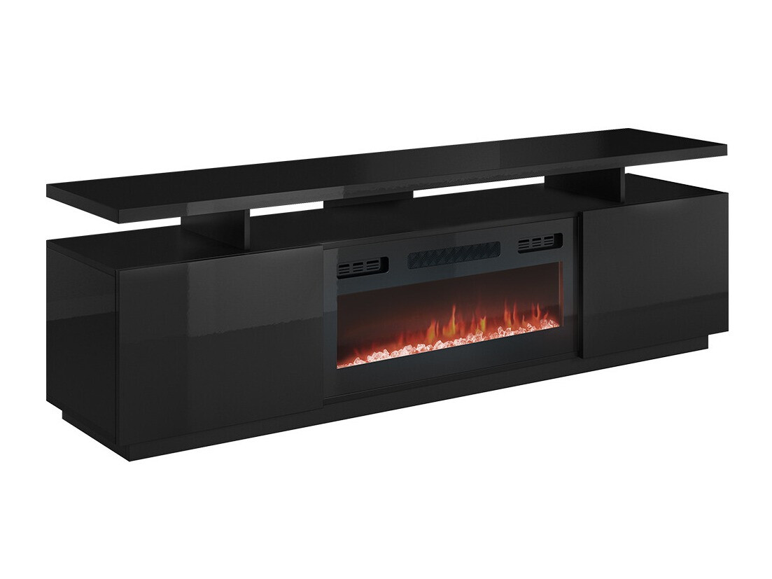 TV-bord Figura I (Sort + Blank sort)