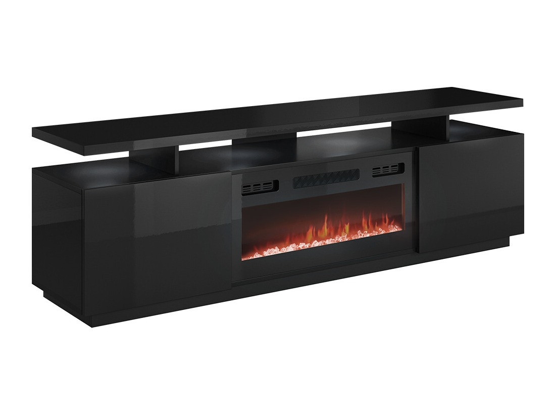 TV-bord Figura I (Sort + Blank sort)