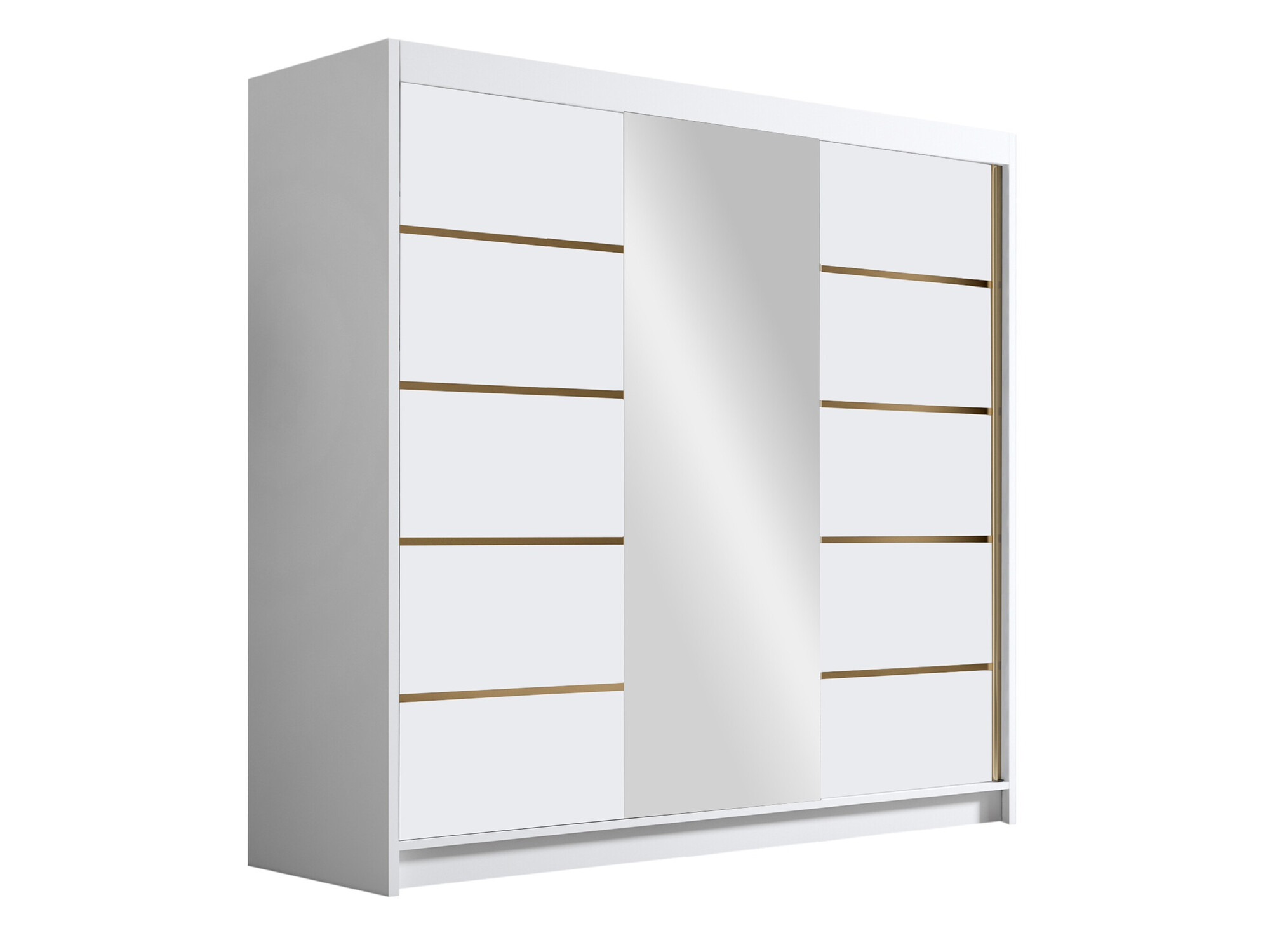 Garderobeskab Closico Plenor VI (Hvid)