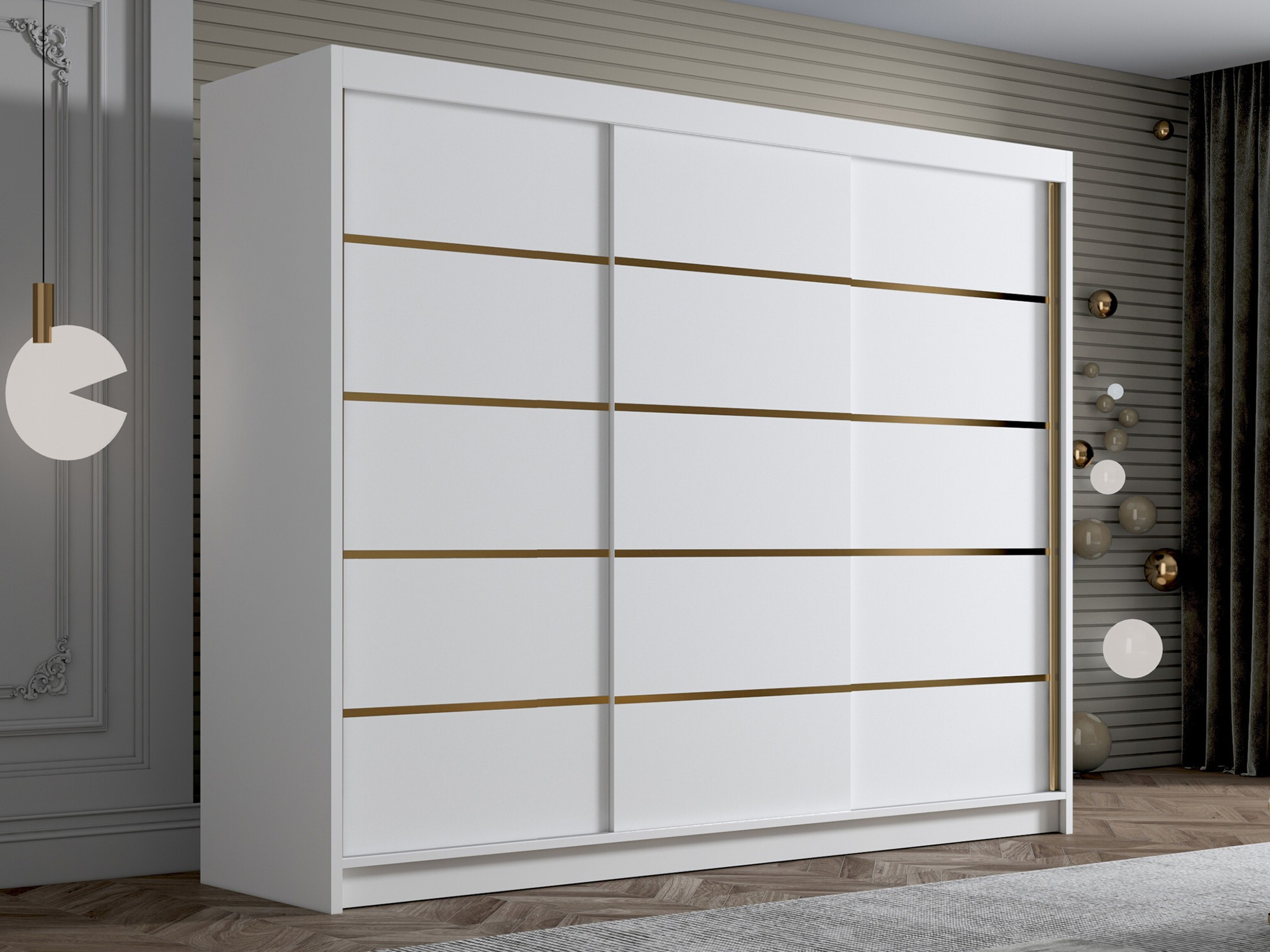 Garderobeskab Closico Veltron II (Hvid)