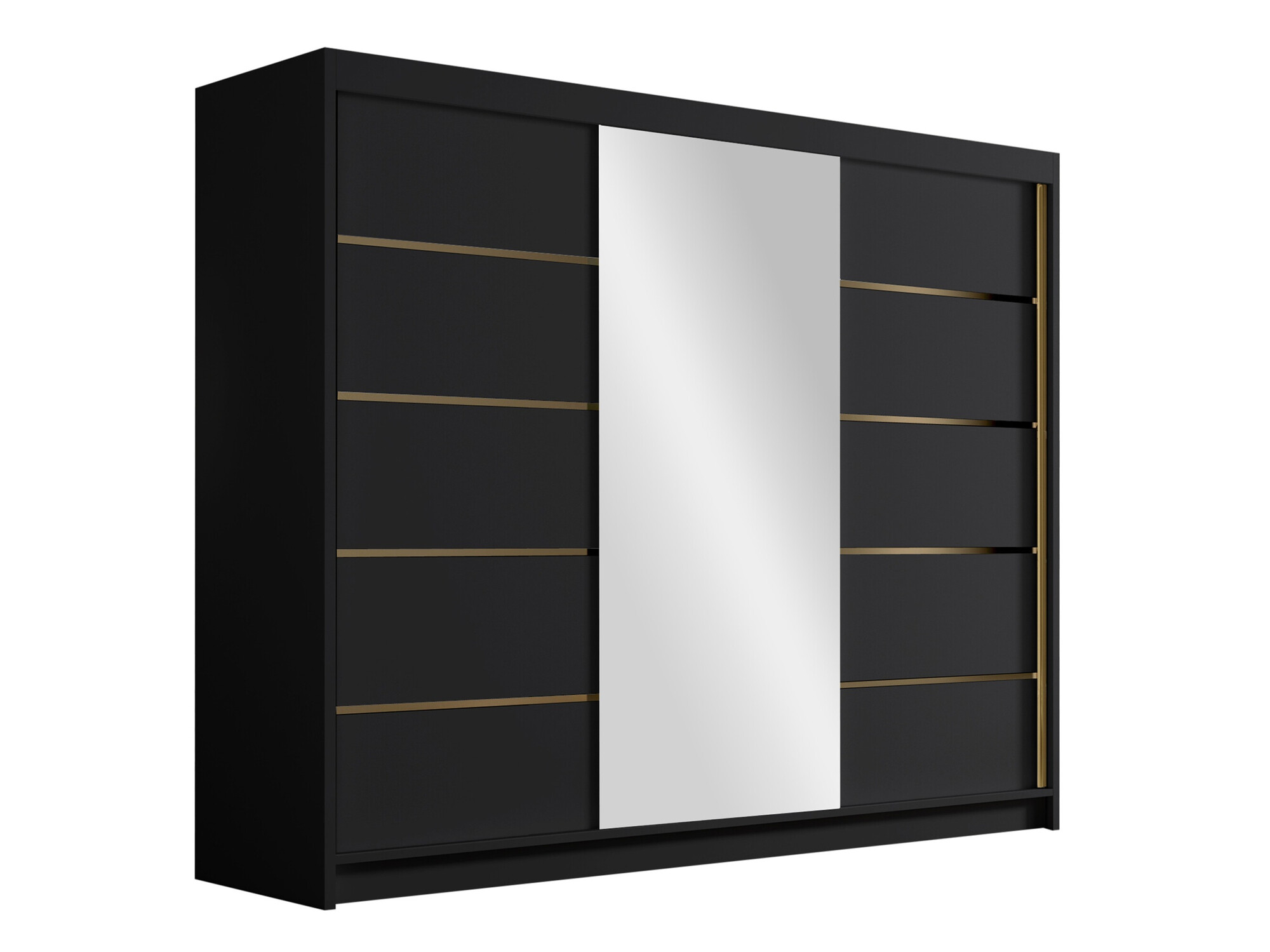 Garderobeskab Closico Veltron II (Sort)
