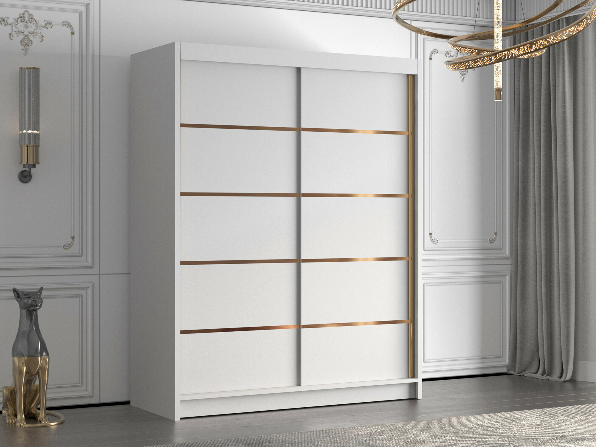 Garderobeskab Closico Capsa III (Hvid)