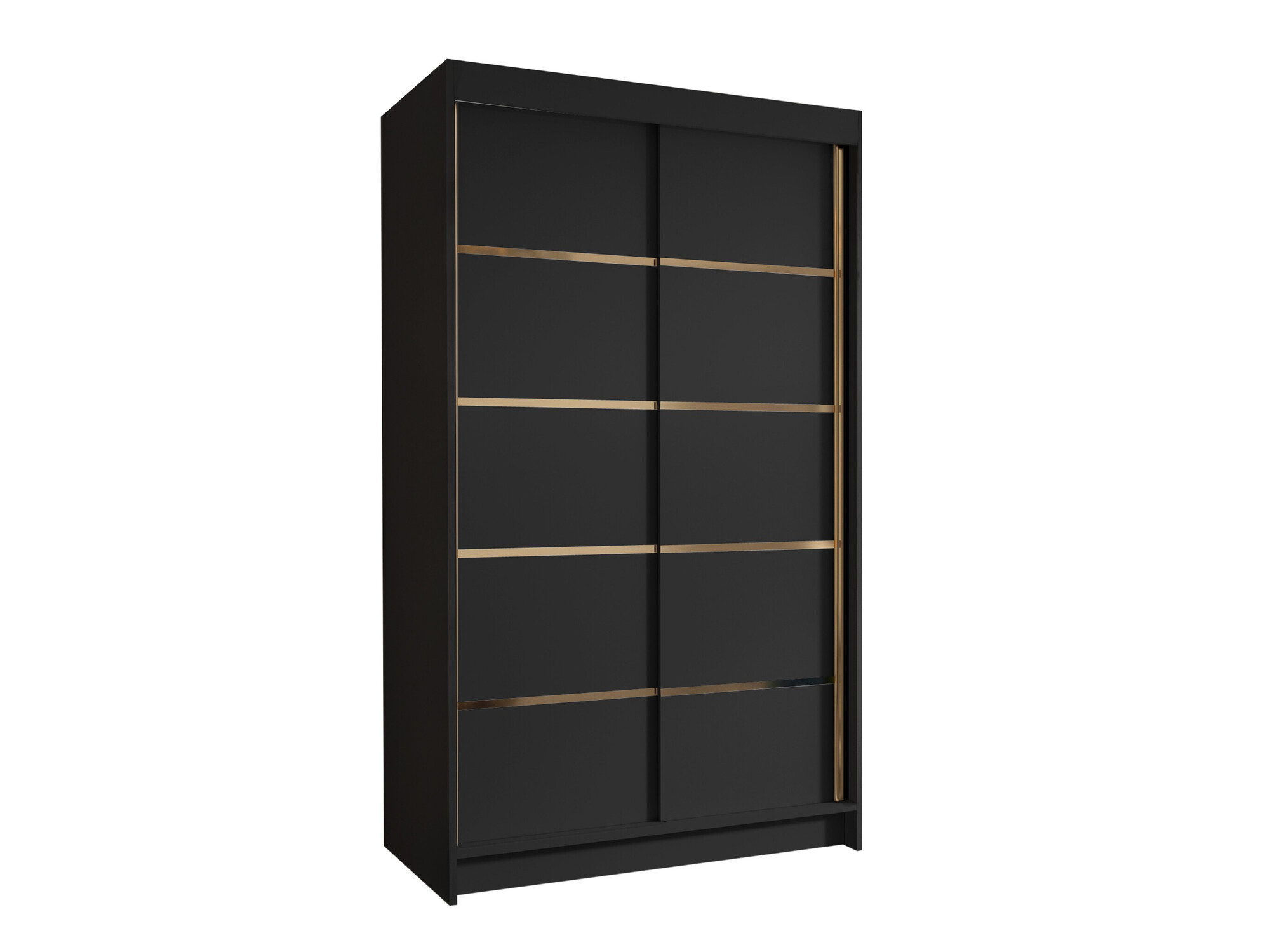 Garderobeskab Closico Corden III (Sort)