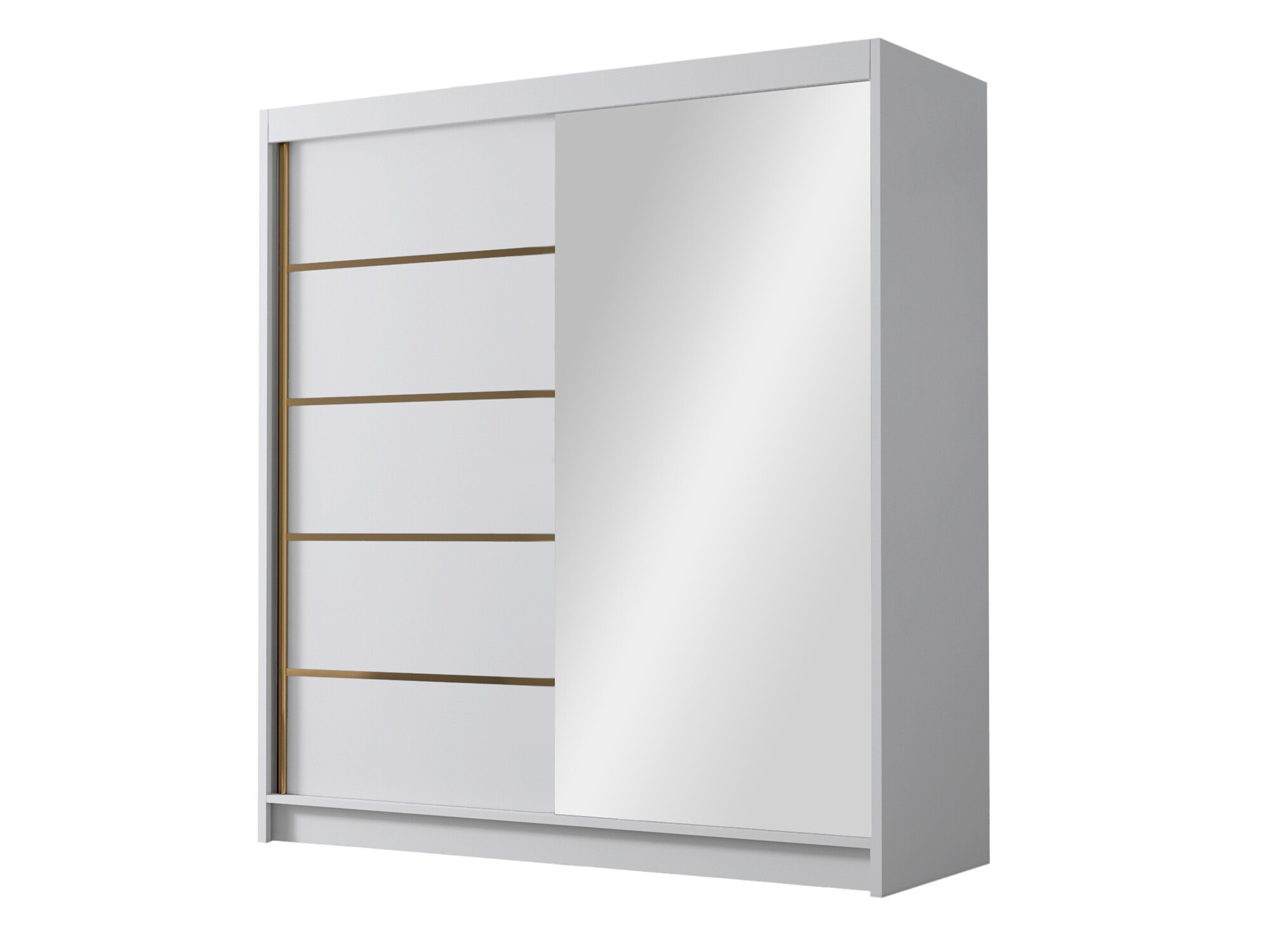 Garderobeskab Closico Vallor III (Hvid)