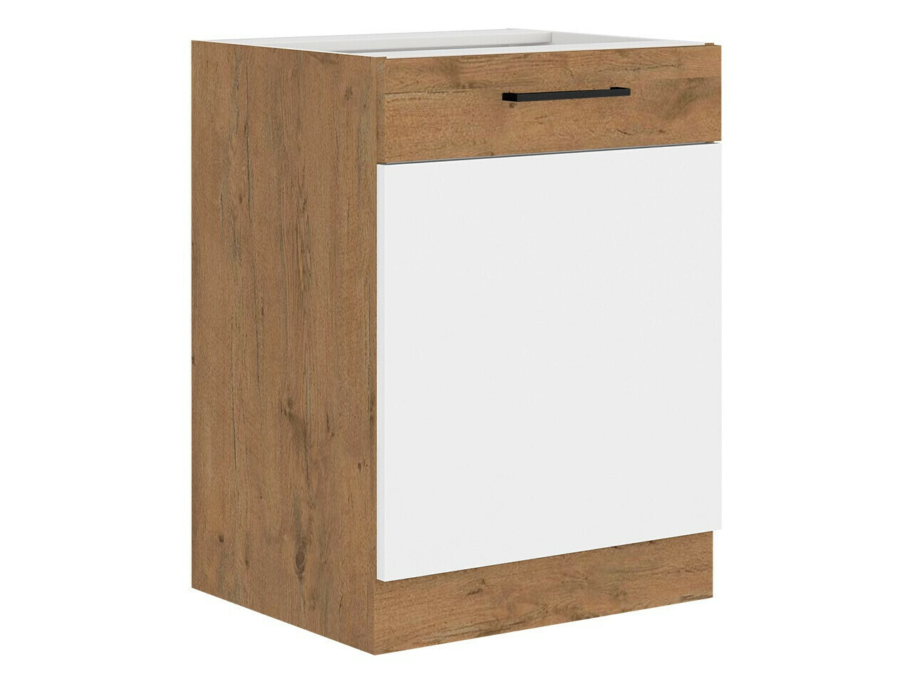 Modulskab med låger Wood White 116