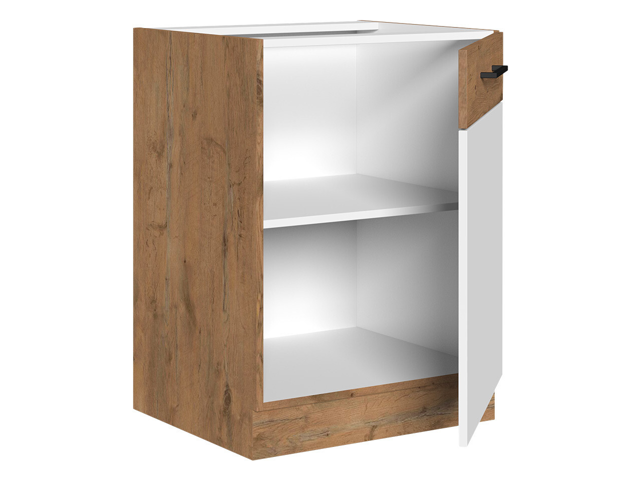 Modulskab med låger Wood White 116