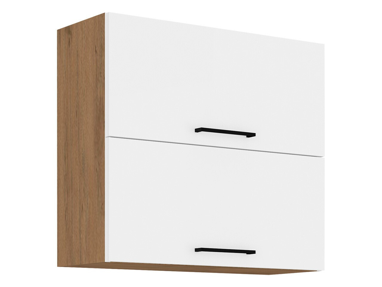 Modulvægskab Wood White 109