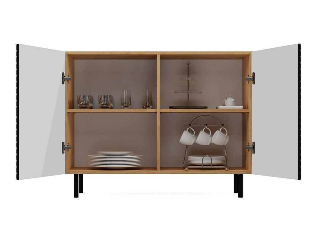 Skænk Romseru 101 (Sort + Artisan eg)