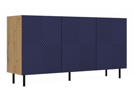 Skænk Romseru 103 (Blå + Artisan eg)