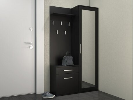 Entrésæt Mandeville 126 (Mat sort)