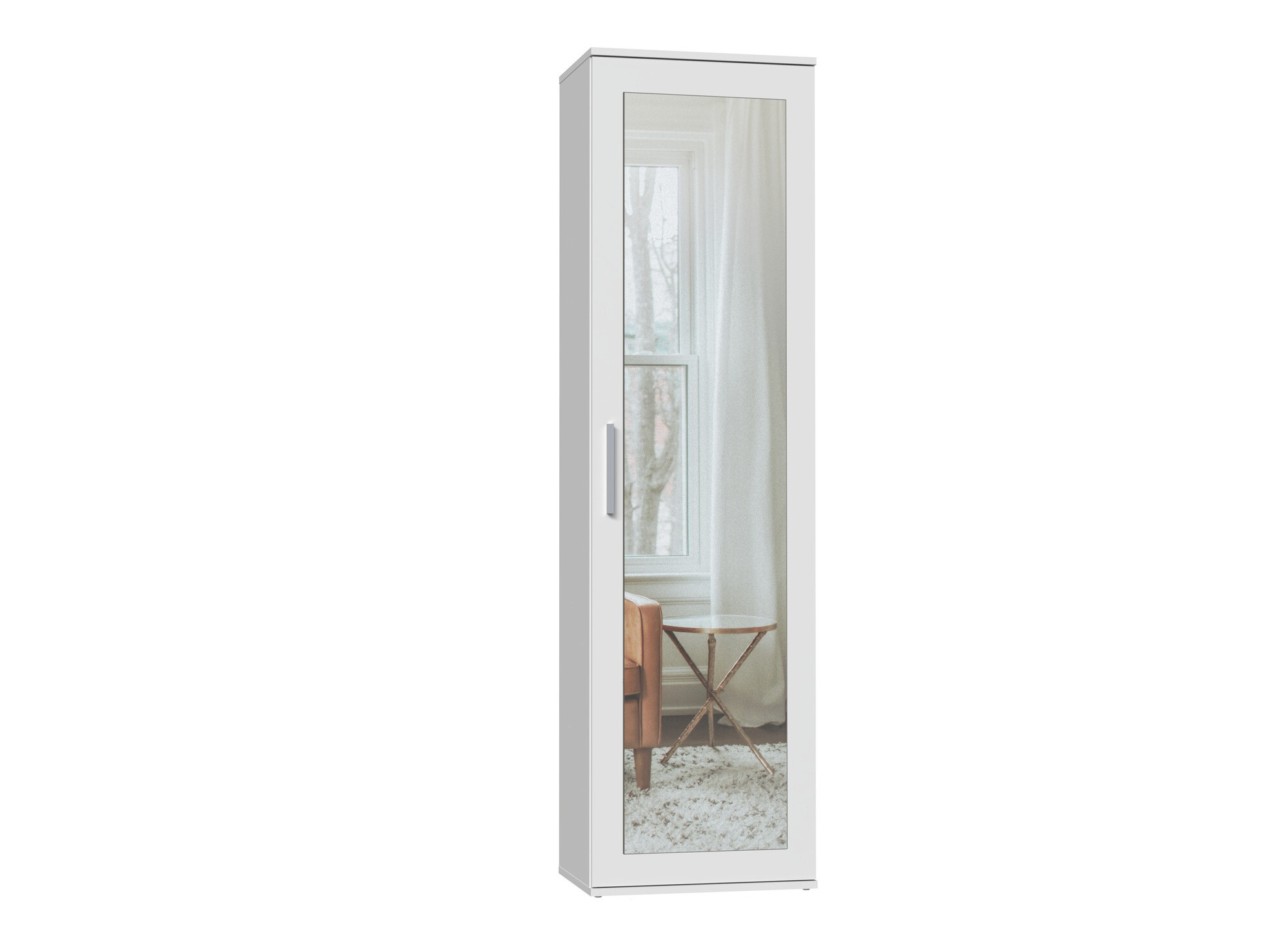 Garderobeskab Mandeville 127 (Mat hvid)