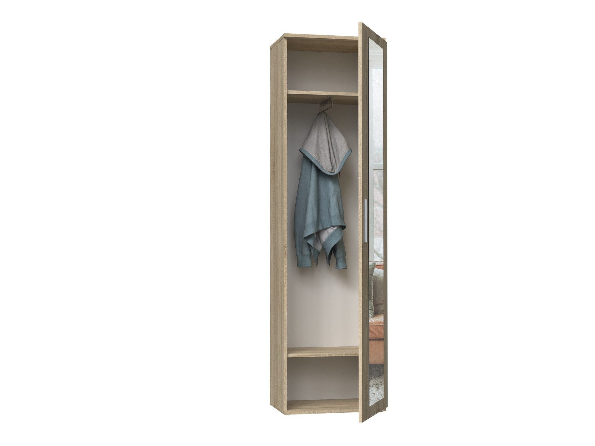 Garderobeskab Mandeville 127 (Sonoma eg)