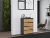 Kommode Elbvelu 105 (Antracit + Artisan eg)