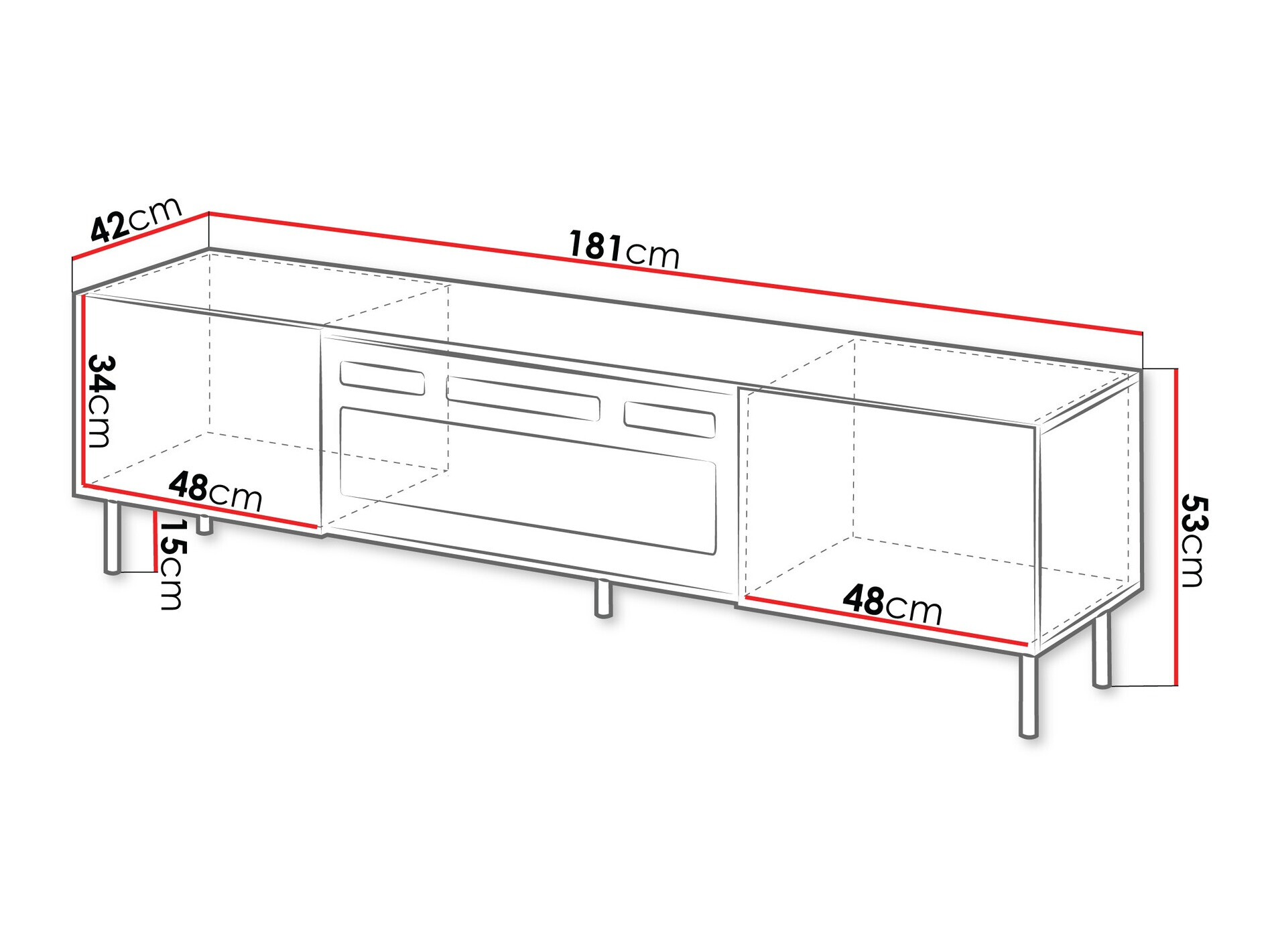 TV-bord Studium (Ja)