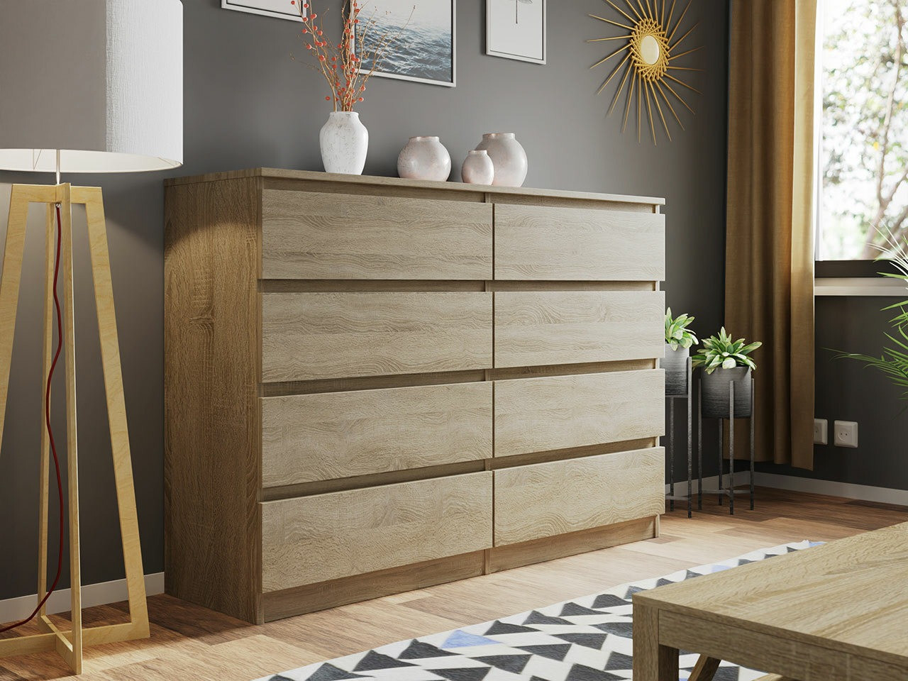 Kommode Comfivo Structor III (Sonoma eg)