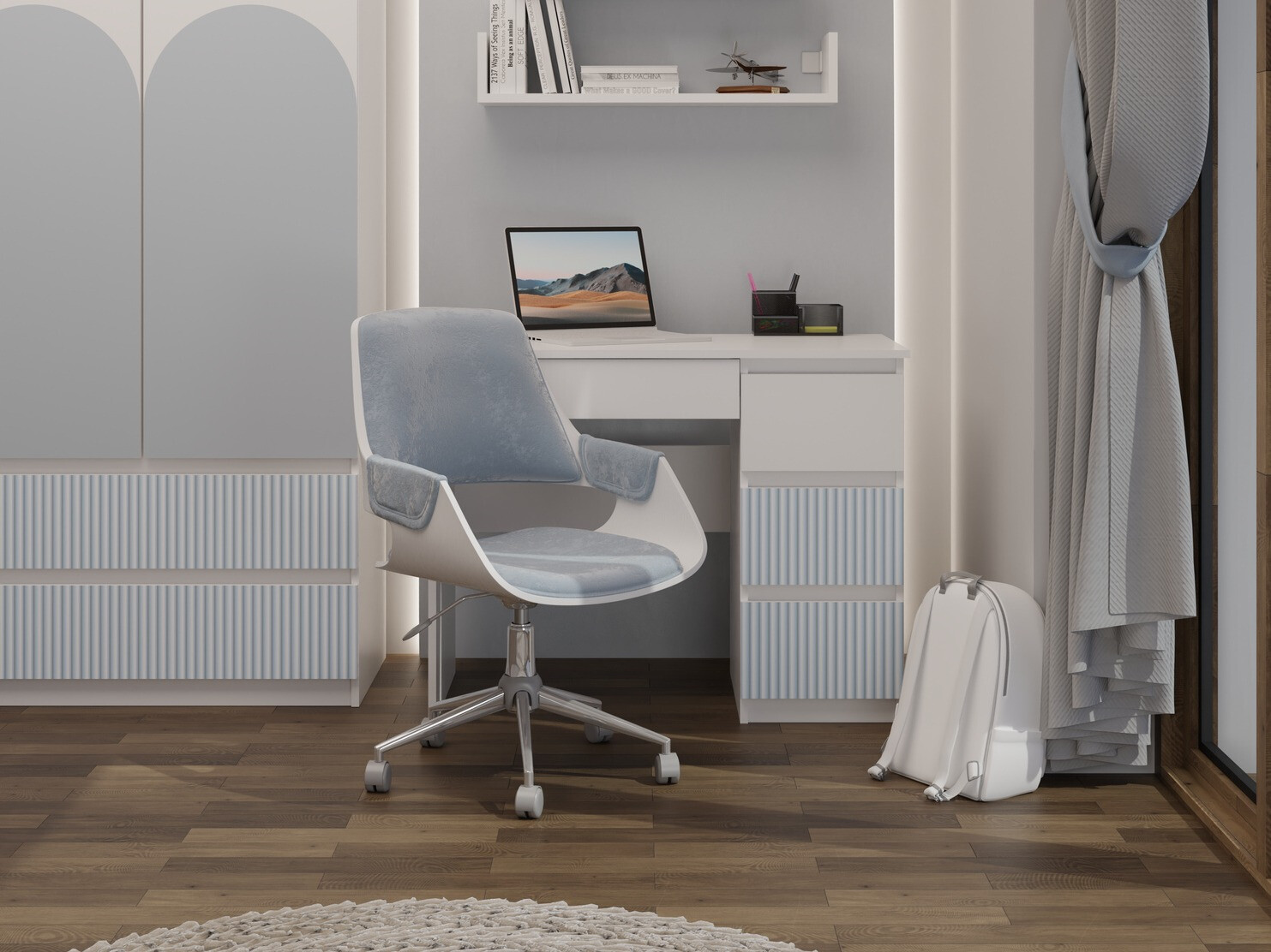 Skrivebord Mortore 104 (Højre)