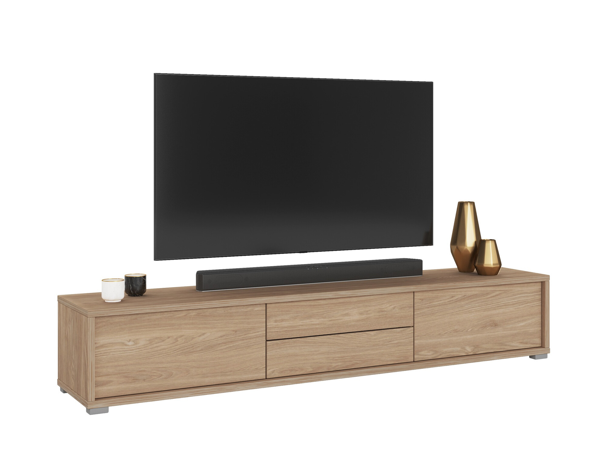 TV-bord Austin 325 (Egetræ)