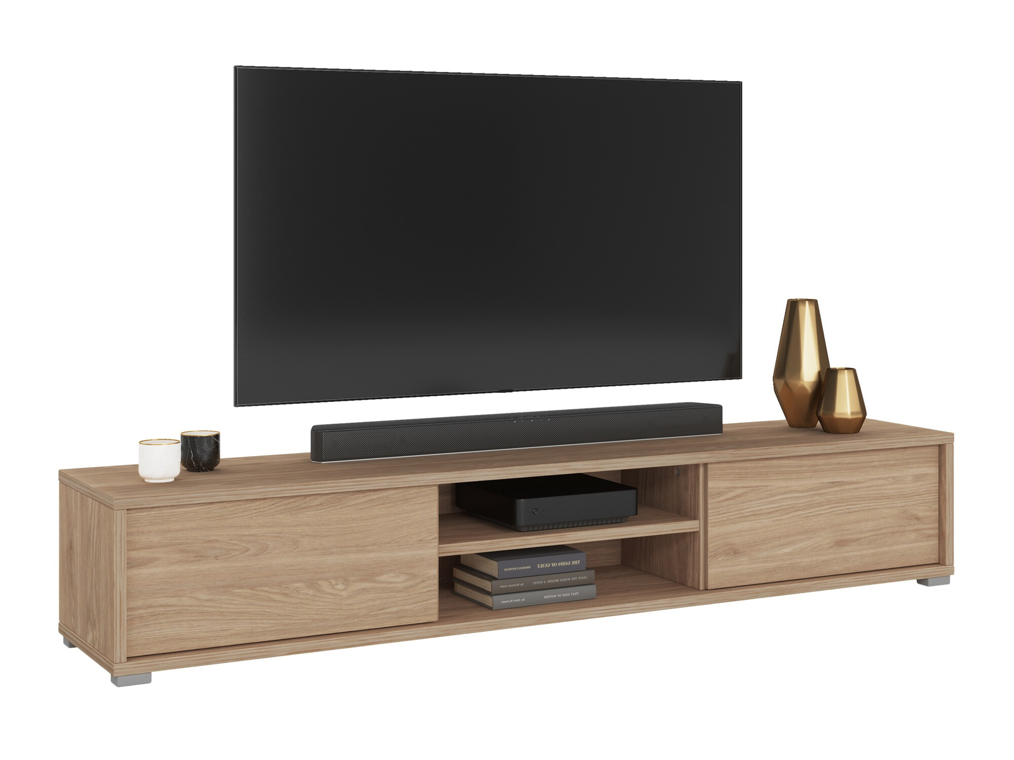 TV-bord Austin 326 (Egetræ)