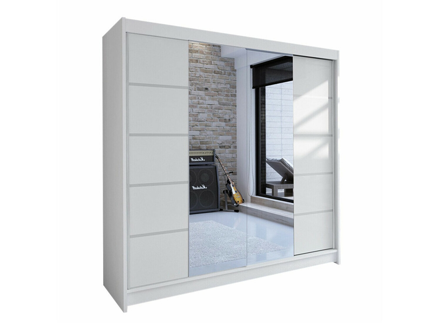 Garderobeskab Closico Cavaris V (Hvid)