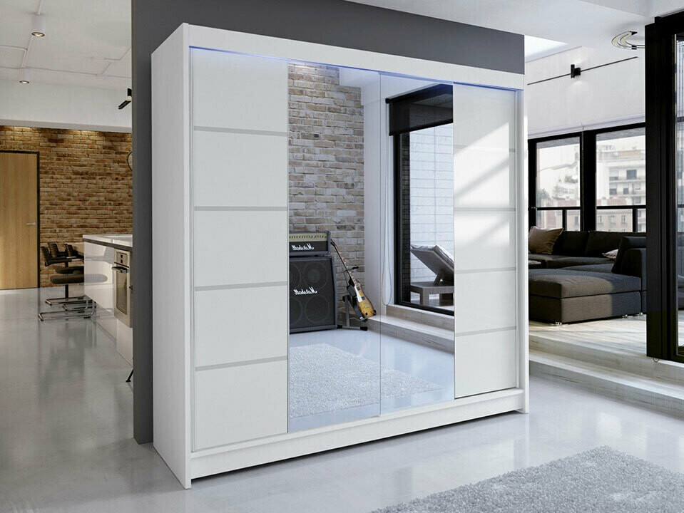Garderobeskab Closico Cavaris V (Hvid)