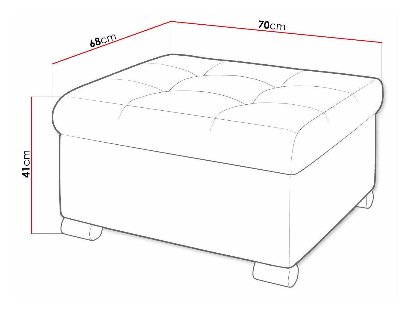 Puf Comfivo 115 (Soft 017 + Soul 20)