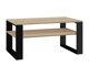 Sofabord Mandeville 208 (Sonoma eg + Sort)
