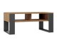 Sofabord Mandeville 209 (Artisan eg + Antracit)